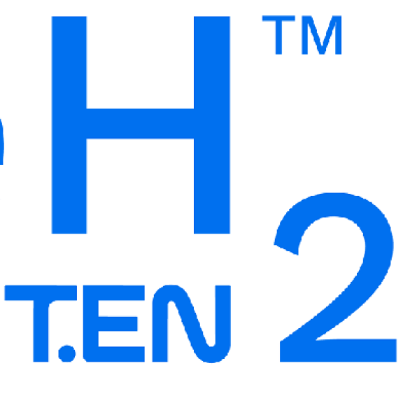 Blue H₂ by T.EN logo