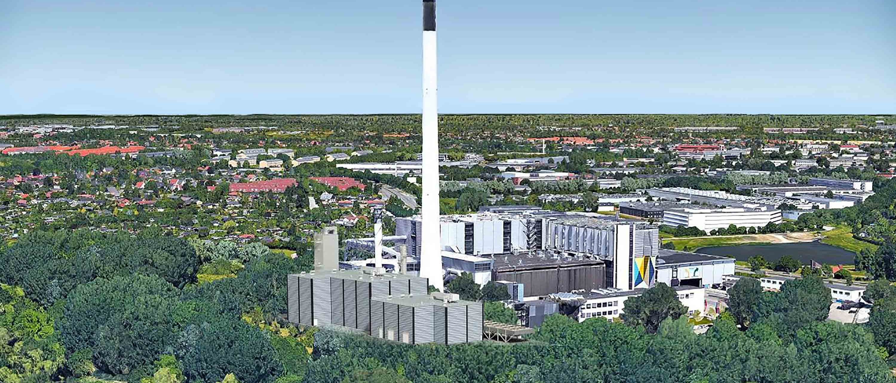 Image showing Vestforbrænding’s Carbon Capture Project in Denmark
