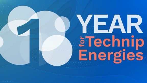 Technip Energies one year birthday image